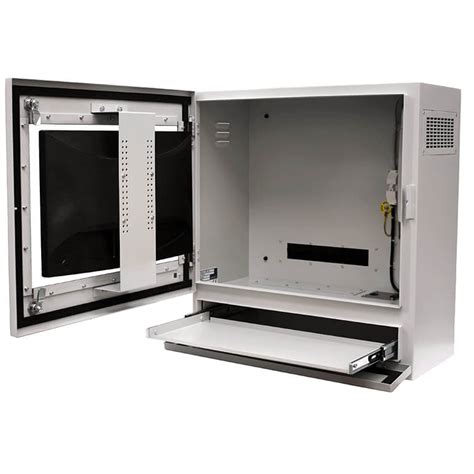 stainless steel industrial computer enclosure|computer enclosures for dirty environments.